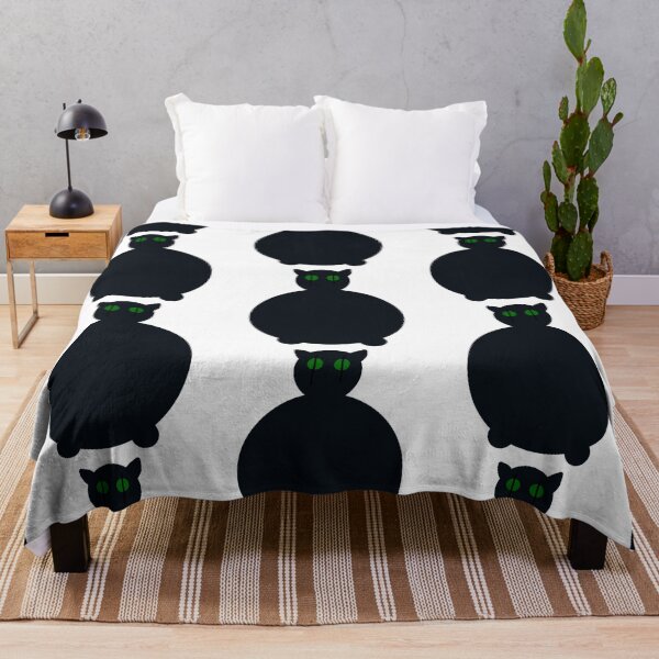 Item preview, Fat Black Cat designed and sold by bonmots.