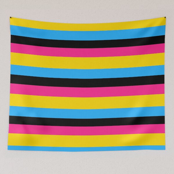 Item preview, Pan pride flag stripes designed and sold by Drawyourlife24.