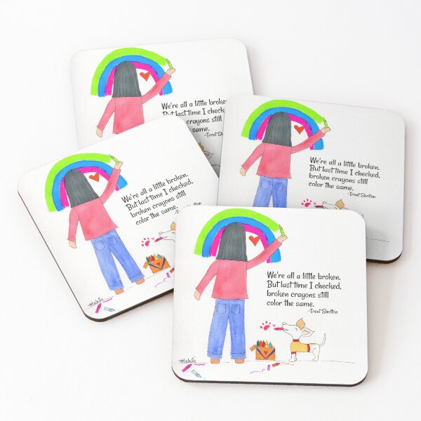 Item preview, Broken Crayons designed and sold by Mahli's  Artful Whimsy.