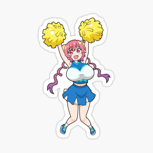 Cute Cheerleader Stickers for Sale