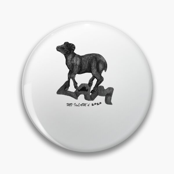 Item preview, Ram on the Lam 2020 Style 1 Sticker designed and sold by MICHELLEGEORGIA.