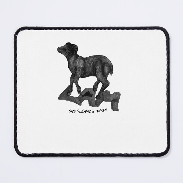 Item preview, Ram on the Lam 2020 Style 1 Sticker designed and sold by MICHELLEGEORGIA.