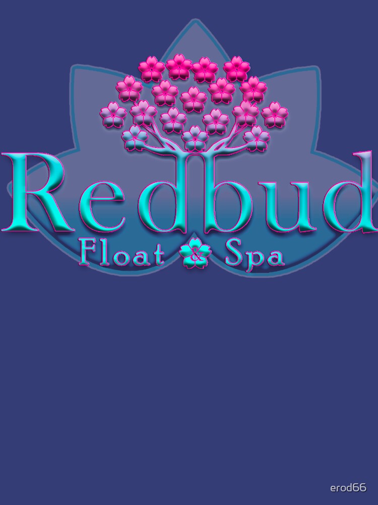 Thumbnail 3 of 3, Fitted V-Neck T-Shirt, Redbud Float n Spa Color Logo designed and sold by erod66.