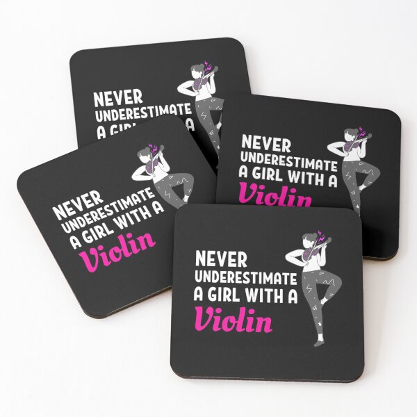 Item preview, Nunca subestimes a una chica con un violín: para los amantes del violín y la guitarra designed and sold by chetan786.