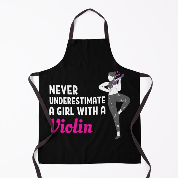 Item preview, Never Underestimate A Girl With A Violin - For Violin And Guitar lovers designed and sold by chetan786.