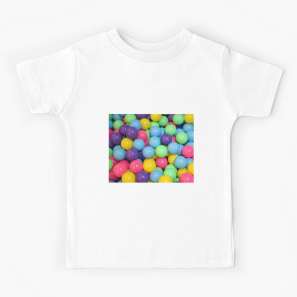 Colorful Ocean balls group for kid pattern backgrounds Kids T-Shirt