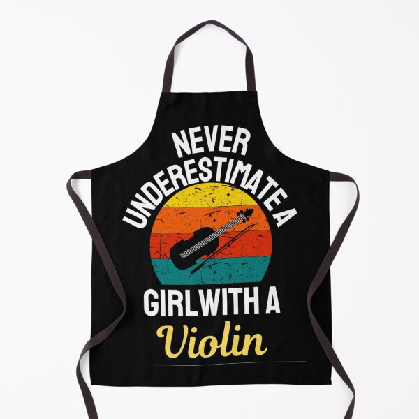 Item preview, Never Underestimate A Girl With A Violin - For Violin And Guitar lovers designed and sold by chetan786.