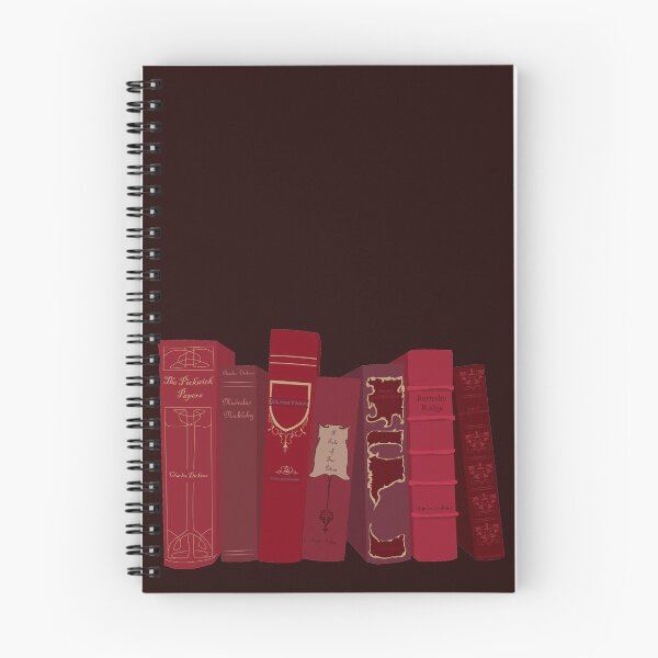 Item preview, The Novels of Charles Dickens - In Red designed and sold by MissBennett.