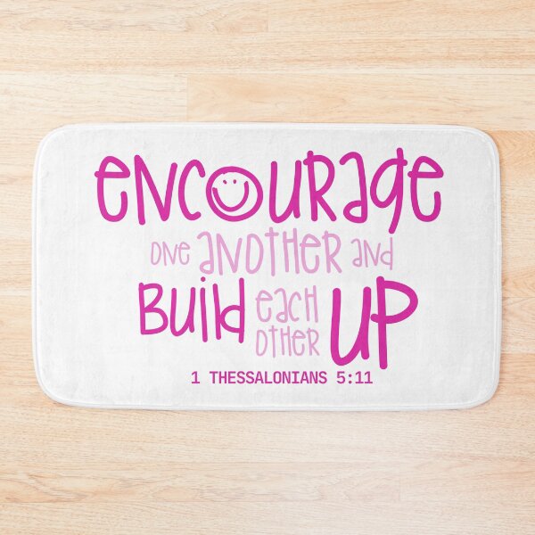 Item preview, 1 Thessalonians 5:11 - pink lemonade designed and sold by Cane & Abel Creations ..