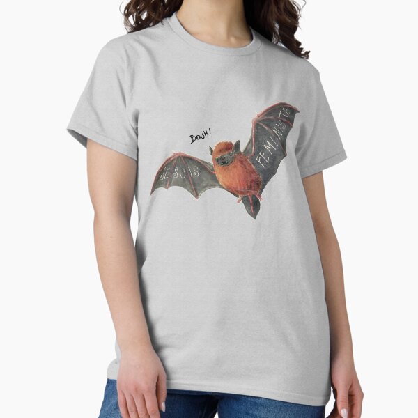 Item preview, How to scare the Mascus - bats & feminism designed and sold by Loki Propagandart.
