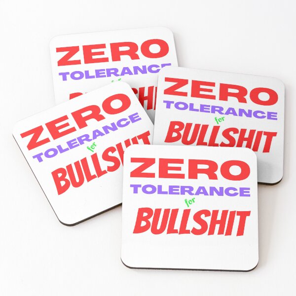 Item preview, Zero tolerance t-shirt designed and sold by Pugnaciousprint.