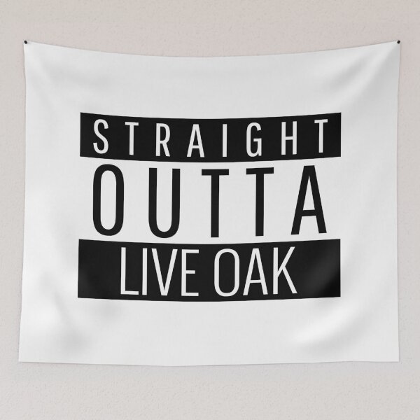 Item preview, Straight Outta Live Oak Texas  designed and sold by Teelogic.