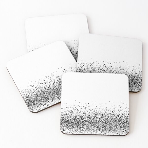Item preview, Black speckled line designed and sold by Anteia.