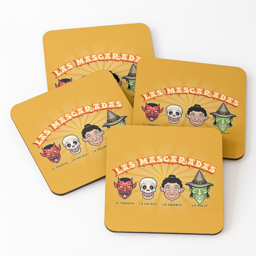 Item preview, Coasters (Set of 4) designed and sold by RUBTOX.