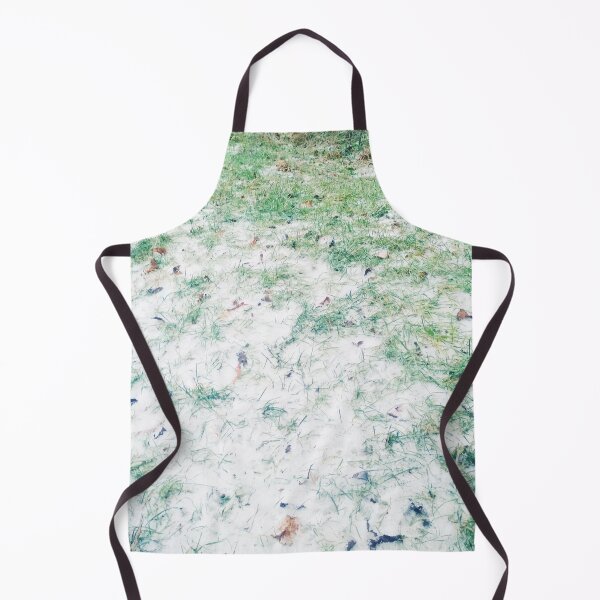 Item preview, Green grass covered with first snow designed and sold by helenkaiy.