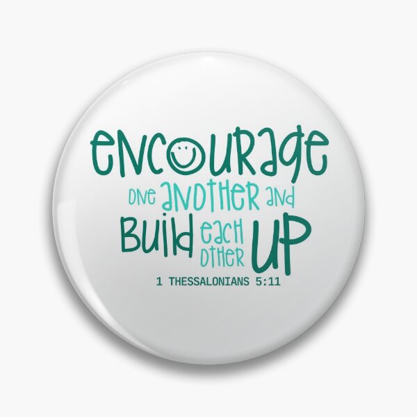 Item preview, 1 Thessalonians 5:11 - spearmint designed and sold by Cane & Abel Creations ..
