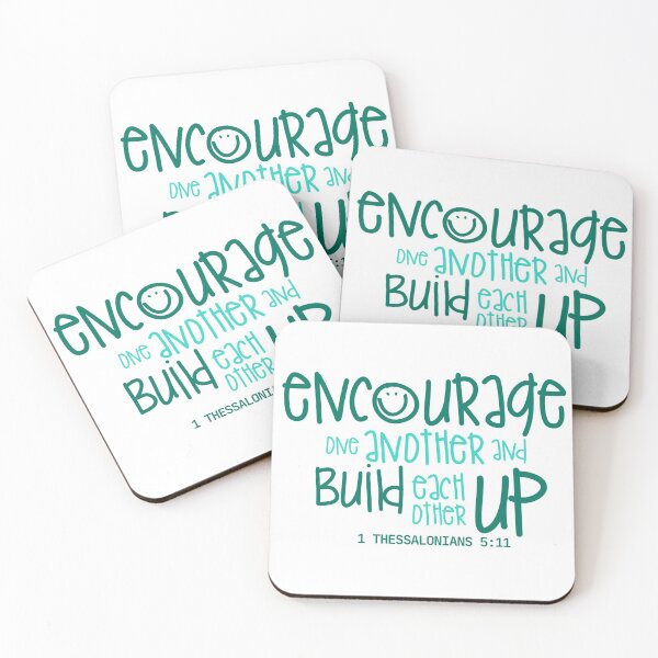 Item preview, 1 Thessalonians 5:11 - spearmint designed and sold by Cane & Abel Creations ..