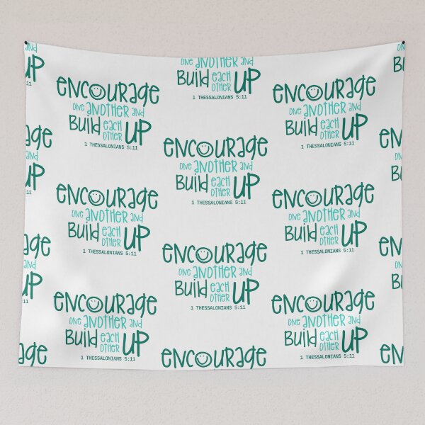 Item preview, 1 Thessalonians 5:11 - spearmint designed and sold by Cane & Abel Creations ..