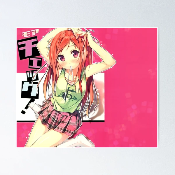 Anime Girls # 6 Poster by Oni Kanzen