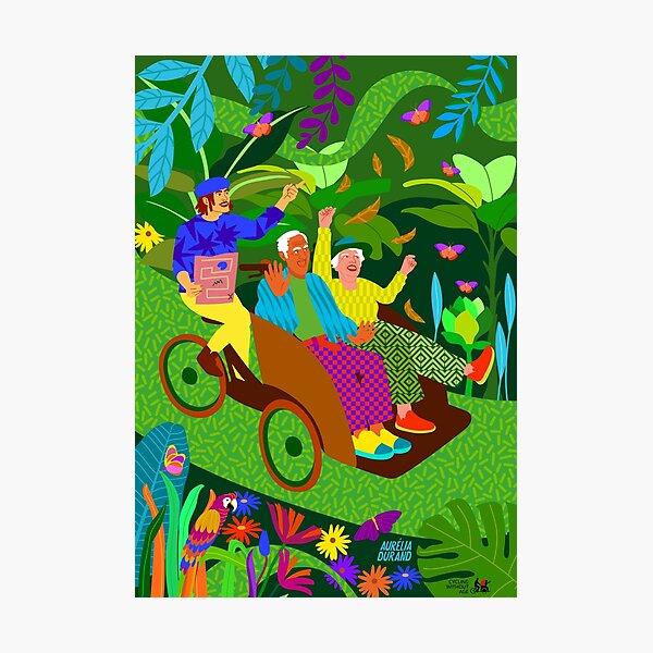 Adventure by Cycling Without Age Photographic Print
