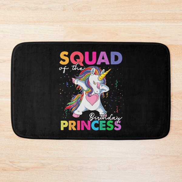 Item preview, Squad of the Birthday Princess Girl Dabbing Unicorn Theme designed and sold by kamilbogaty1.