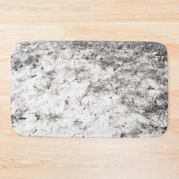 Item preview, Green grass covered with first snow designed and sold by helenkaiy.