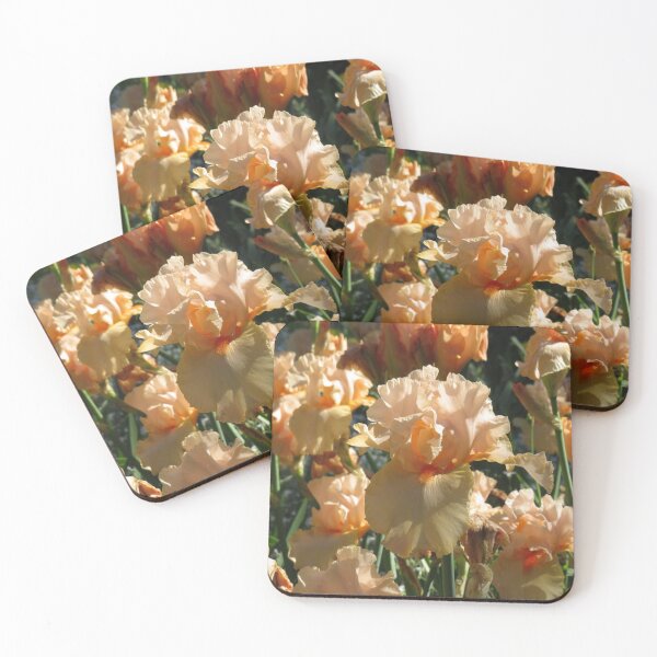 Item preview, Field of orange irises designed and sold by greentiger1.