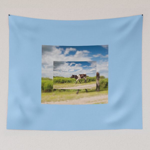 Item preview, Calf walking in Biebrza landscape designed and sold by Arletta Cwalina.