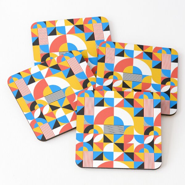 Item preview, Bauhaus geometric #3, Bauhaus mosaic designed and sold by GreekTavern1979.