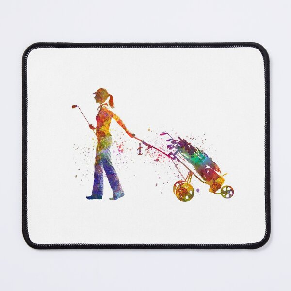 Item preview, Golf player in watercolor designed and sold by paulrommer.