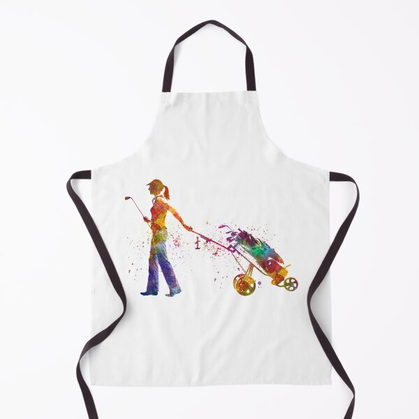 Item preview, Golf player in watercolor designed and sold by paulrommer.