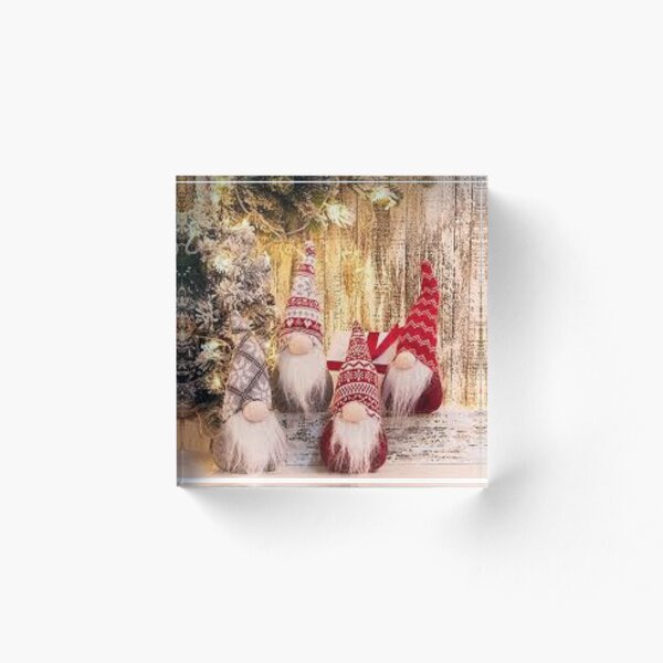 Item preview, Family of Gnomes Dressed for the Holidays, gifts, apparel, accessories, home decor.   designed and sold by lduke47.