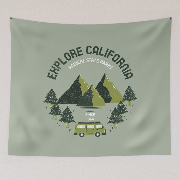 Item preview, Explore California State Parks vintage travel designed and sold by Rad-State.