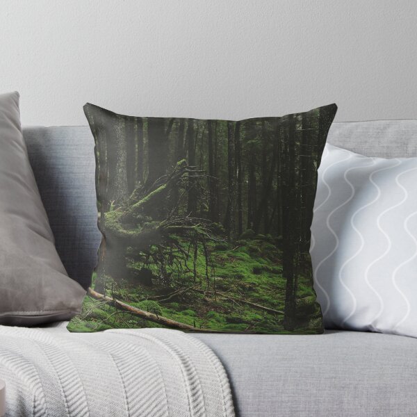 Fallen Giant Throw Pillow