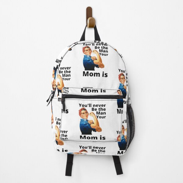 Item preview, You'll Never Be The Man Your Mom Is - Sarcastic Quote designed and sold by Sonatablue.