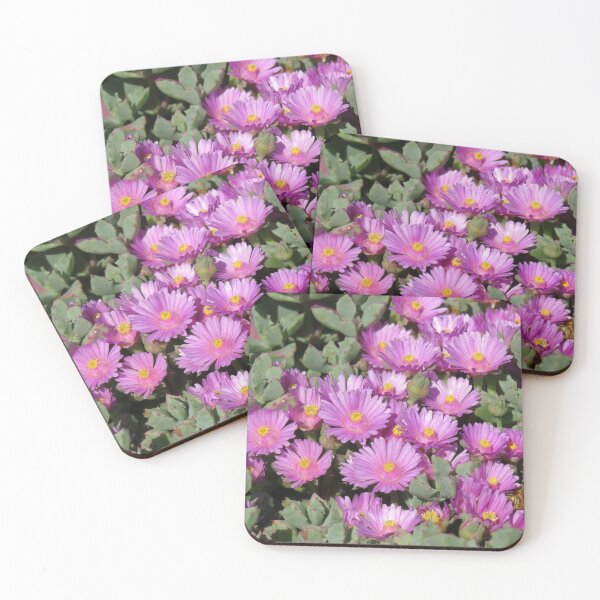 Item preview, Pink succulent flowers designed and sold by greentiger1.