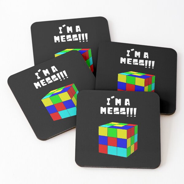 Item preview, I'm a mess - Speed cube  designed and sold by The-Meraki-Man.