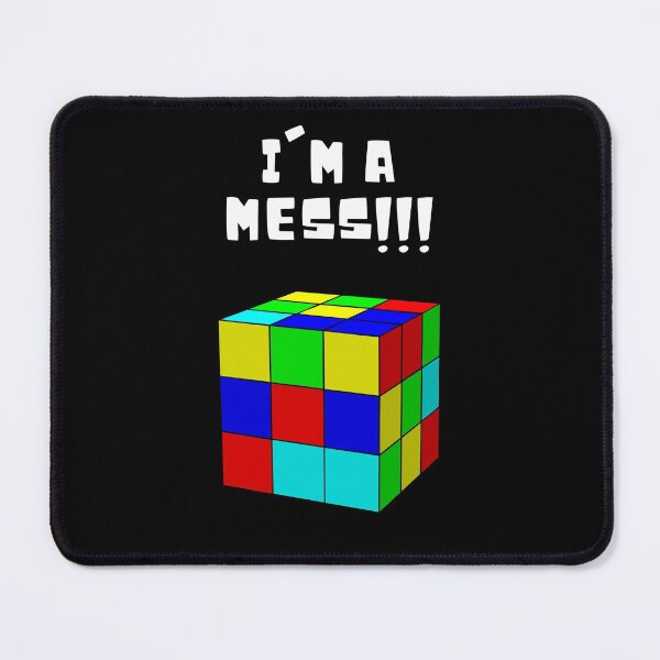 Item preview, I'm a mess - Speed cube  designed and sold by The-Meraki-Man.