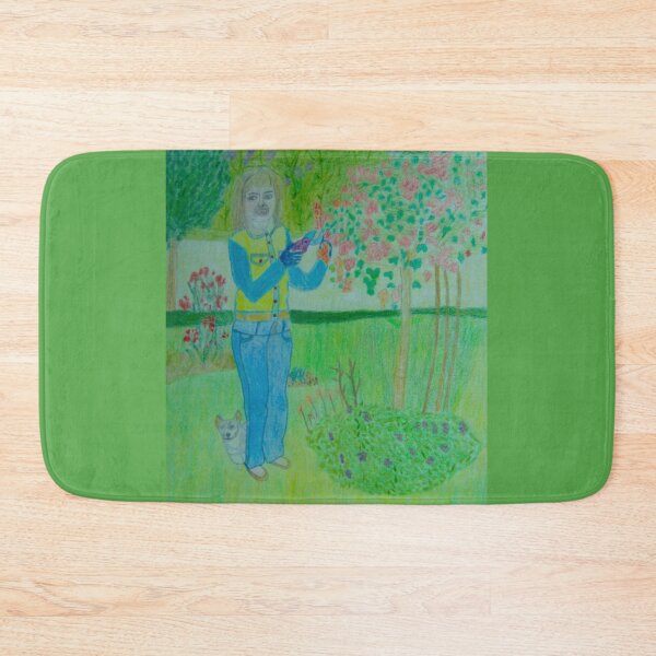 Item preview, Girl gardener cutting designed and sold by MartaTerkiewicz.