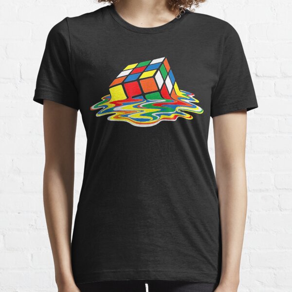 Fundidos Cubo Rubik Camiseta Big Bang Theory en 30 Colores Regalo Divertido S-XXL