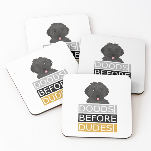 Item preview, Doods Before Dudes - Funny Black Goldendoodle designed and sold by DAFIN.
