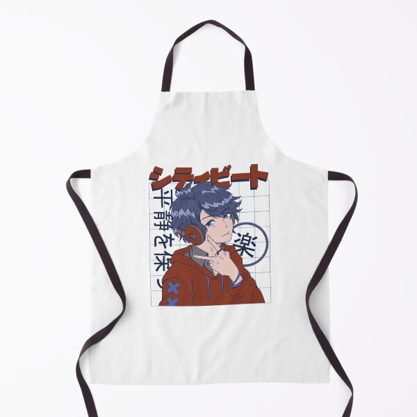 Item preview, Anime boy with headphones designed and sold by DerSenat.