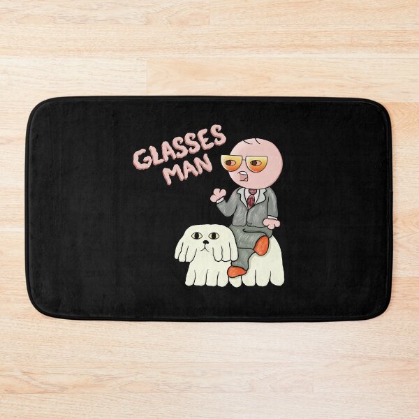 Item preview, Glasses man rides a dog designed and sold by CyphersHunter.