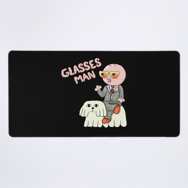 Item preview, Glasses man rides a dog designed and sold by CyphersHunter.