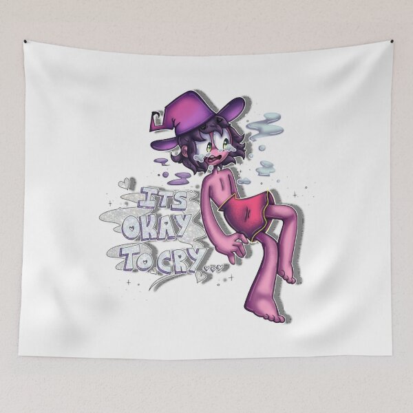 Item preview, It's okay to cry - funny quote designed and sold by CyphersHunter.