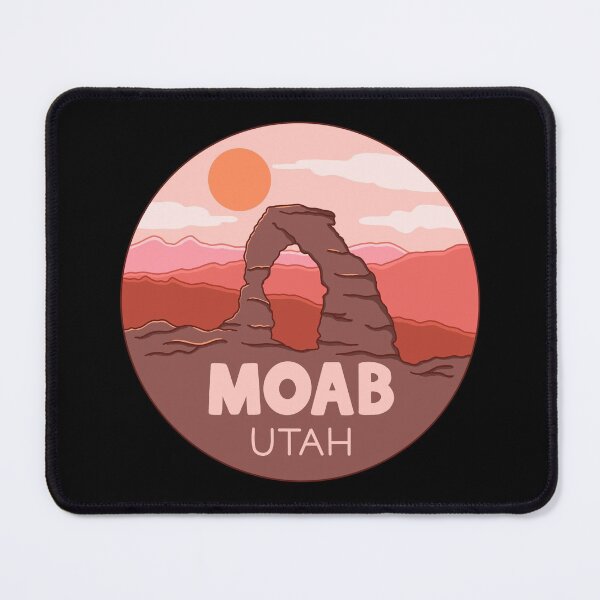 Item preview, Moab Utah Sunset Minimalist designed and sold by ethnicdrawing.