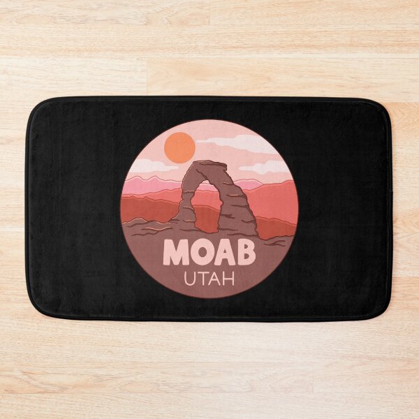 Item preview, Moab Utah Sunset Minimalist designed and sold by ethnicdrawing.