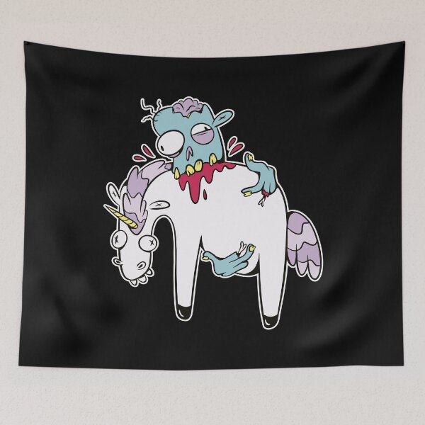 Item preview, Zombie eats unicorn designed and sold by DerSenat.