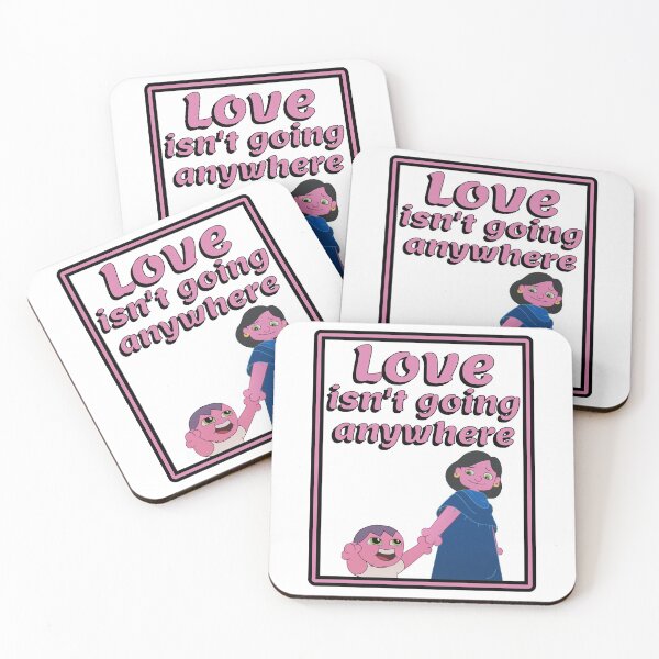 Item preview, Love isn't going anywhere - midnight gospel quote designed and sold by CyphersHunter.