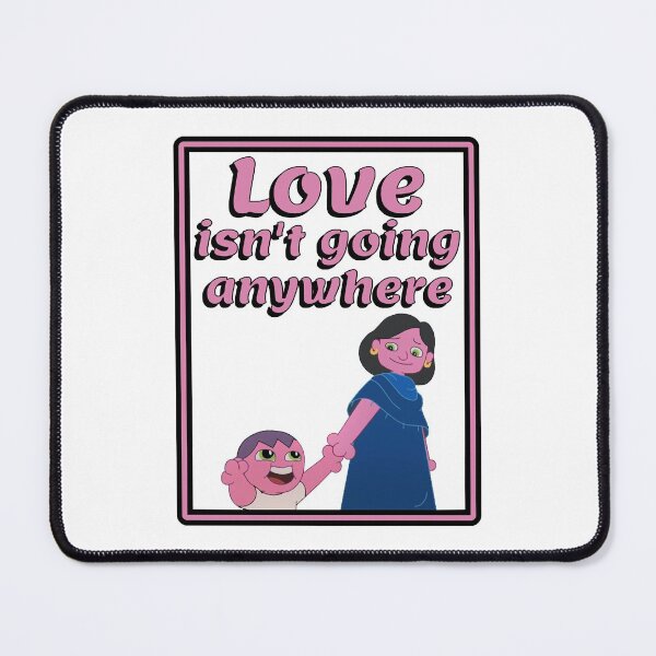 Item preview, Love isn't going anywhere - midnight gospel quote designed and sold by CyphersHunter.